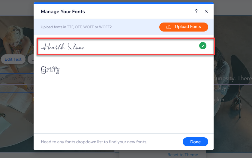 How to Add Custom Fonts to Wix - Linkinput